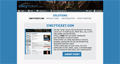 Desktop Screenshot of cincyticket.net